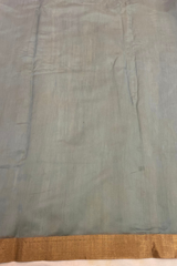 HOV Handloom Chanderi Cotton Silk Saree - Small Leaf - 028-01