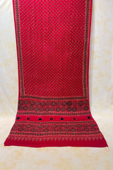 HOV Hand-Block Print Saree Modal - 015