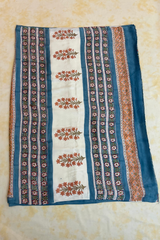 HOV Hand-Block Print Saree Modal - 014