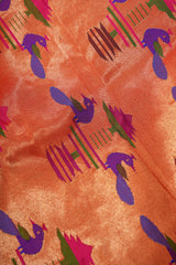 Handloom Paithani Silk Saree - Classic Pallu - Violet