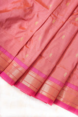 Handloom Paithani Silk Saree - Classic Pallu - Aboli