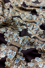 HOV Ajarakh Hand-Block Print Saree - Mul Cotton - 014