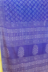HOV Hand-Block Print Saree Modal - 012-01-02