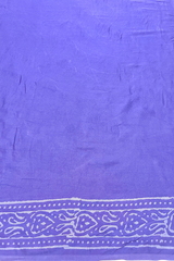 HOV Hand-Block Print Saree Modal - 012-01-02