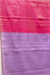 HOV Handloom Chanderi Half Tissue Saree - Half n Half - 001-02
