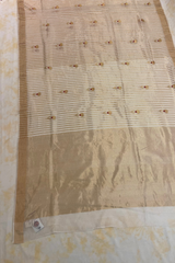 HOV Handloom Chanderi Silk Saree - Kota Floral Motif  - 49-04