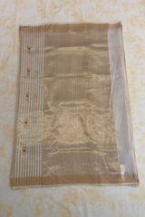 HOV Handloom Chanderi Silk Saree - Kota Floral Motif  - 49-04