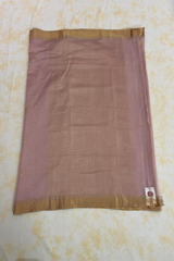 HOV Handloom Chanderi Cotton Silk Saree - Lotus Buta2 - 027-01