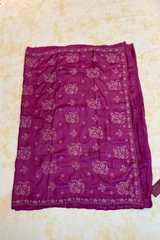 HOV HandEmbroidered Chikankari Saree - 060