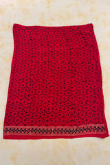 HOV Hand-Block Print Saree Modal  - 015