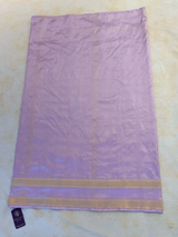 HOV EXCLUSIVE HANDLOOM BANARASI KATAN SILK SAREE - KASTURI - LAVENDER - 121