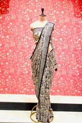 Cotton Hand Block Print Saree