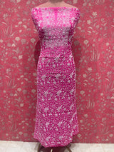 Chikankari Fine Mul Cotton - PINK