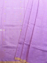 HOV HANDLOOM CHANDERI PATTU SILK SAREE - SMALL NAKSHI BORDER - 115