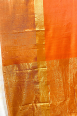 HOV Handloom Chanderi Cotton Silk Saree - Skirt Border - 016-02