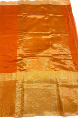 HOV Handloom Chanderi Cotton Silk Saree - Skirt Border - 016-02