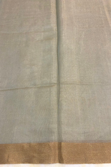 HOV Handloom Chanderi Half Tissue Saree - Round Buta - 003-10