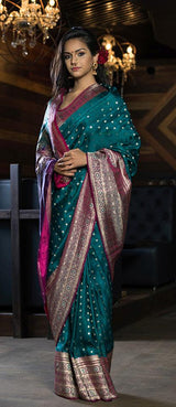 Sangeeta Banarasi Shalu Saree - Vaarasa