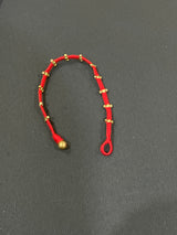 Dhokra Brass Three Beaded Anklets